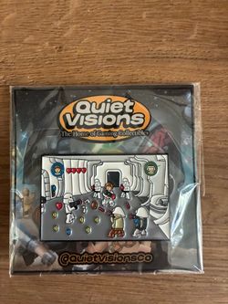 LEGO Star Wars Death Star Escape Enamel Pin – Quiet Visions – $12