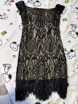 Windsor Black Mini Dress