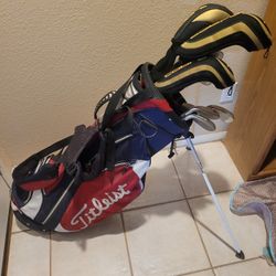 Full Set - Cleveland TA6 Irons, Medal Woods And Hybrid 