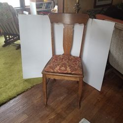 Oak Chair Vintage 