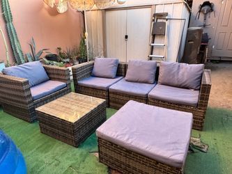 Outdoor patio sofas