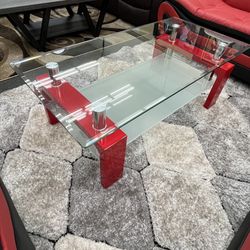 Red Coffee Table 
