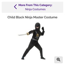 Boys Ninja Costume
