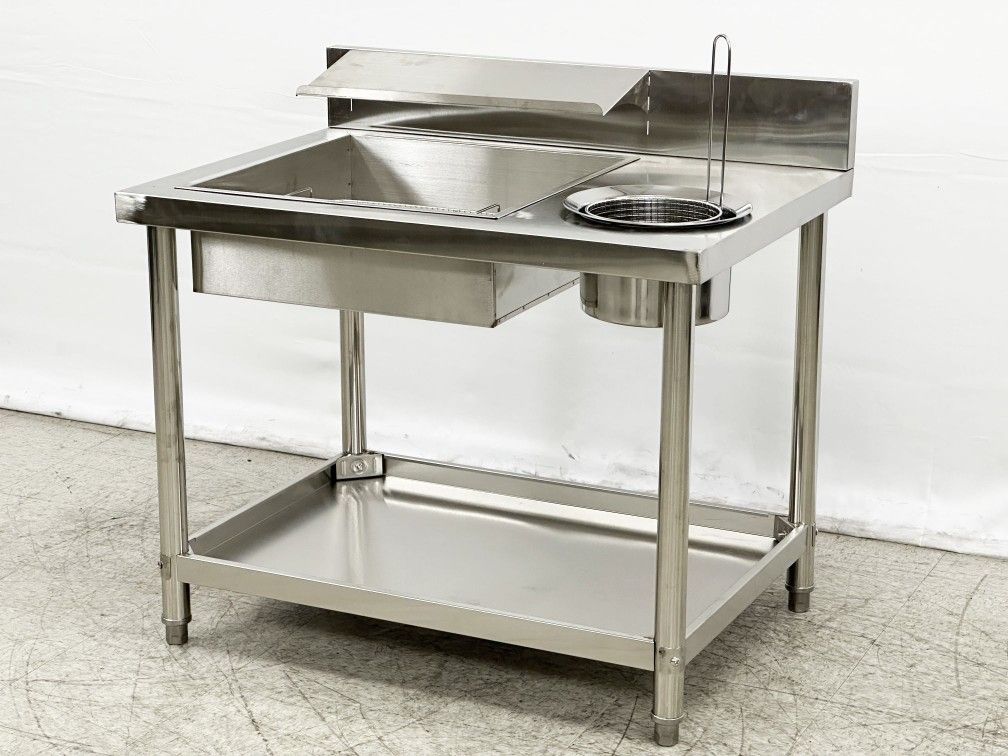 39 inches Giles BBT Breading Station Fried Chicken OFC48

