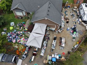 HUGE SALE💥 MAKING DEALS💥 Sat and Sun. July 12. 9 to 4 pm  7720 133rd st ct e Puyallup