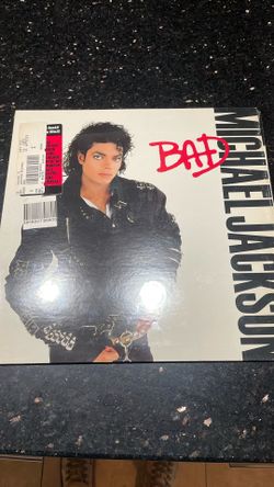 Michael Jackson Vinyl Album Bad