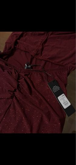 Burgundy Dress