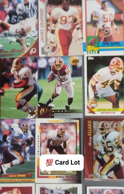🏈 💯 Card Lot - Washington Redskins