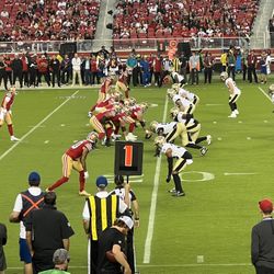 49ers vs. Dallas Cowboys - 2 Red Zone tickets - Section 111 Row 9 - Aisle seats $ 1119 each OBO