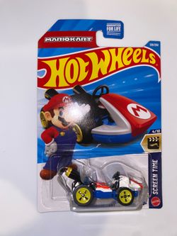 Mario Kart Standard Kart Hotwheel Toy NEW