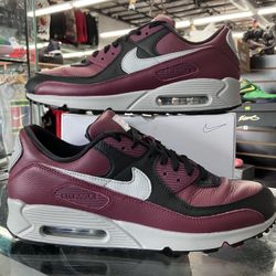 Nike Air Max 90 By You Burgundy Black Grey