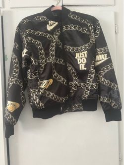 Women Nike Jacket Black/Gold