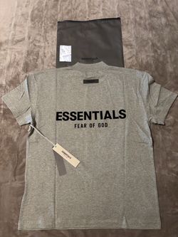NEW Fear of God Essentials Dark Oatmeal T-Shirt (Sizes: XS, S) 100% Authentic ✅