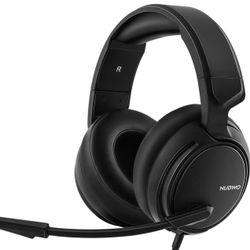 NUBWO N12 Gaming Headset & Xbox one Headset & PS4 Headset,3.5mm Surround Stereo Gaming Headphones with Mic Soft Memory Earmuffs for PC,Laptop, PS3, Vi