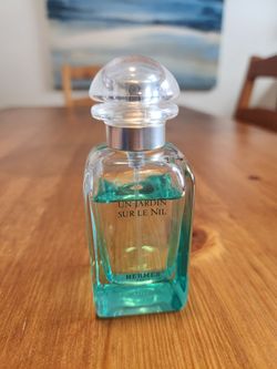 HERMES Un Jardin Sur Le Nil Eau De Toilette 1.6 fl. Oz. Women's Perfume Used 80% Full (SE San Diego)