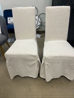 NEW Formal dining chairs with cover