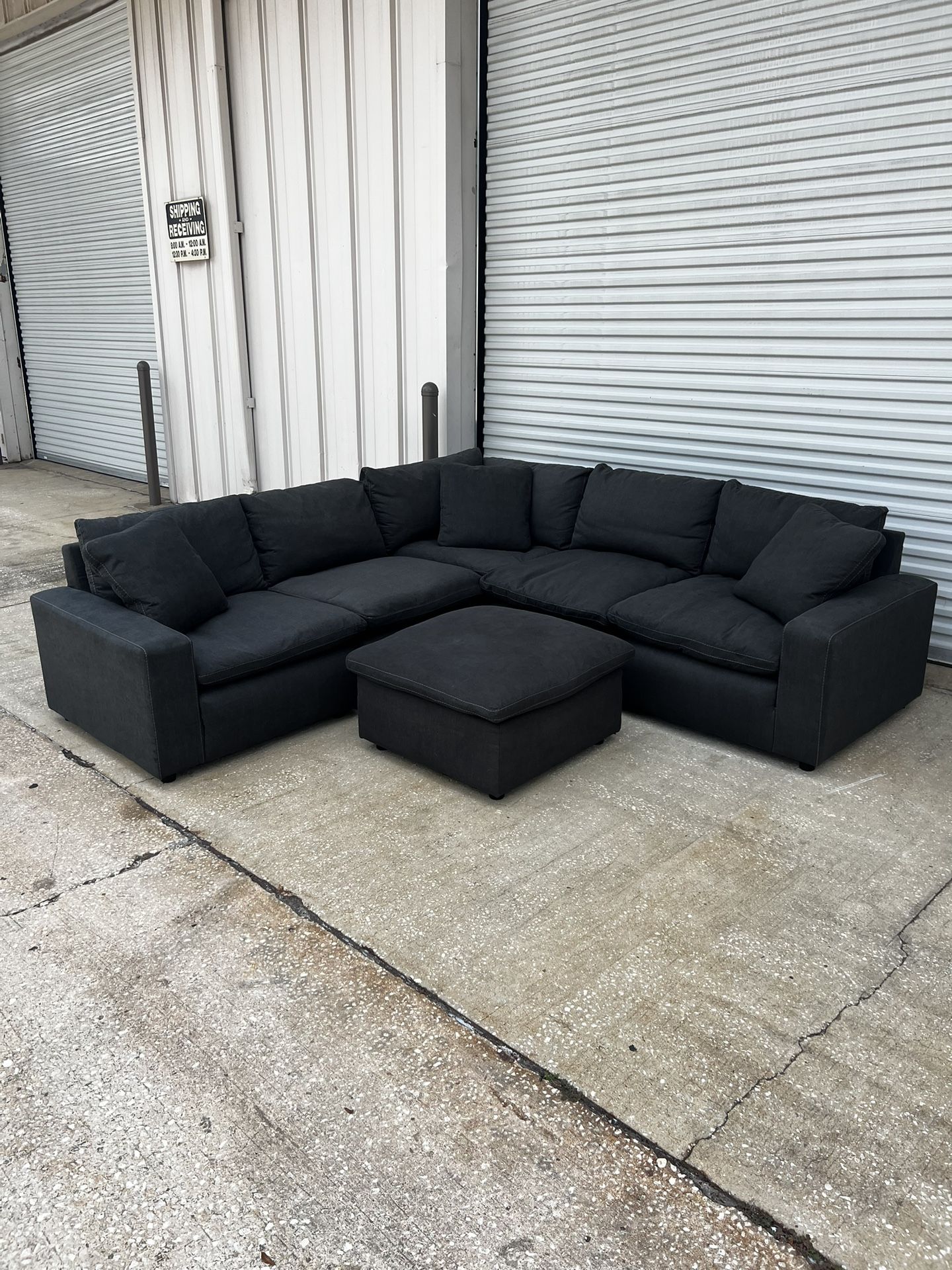 Gray Modular Couch