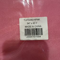 Roll Of Pink Tulle Fabric 