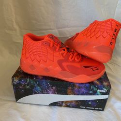 Puma LaMelo Ball MB.01 RED BLAST Size 11.5 Brand New