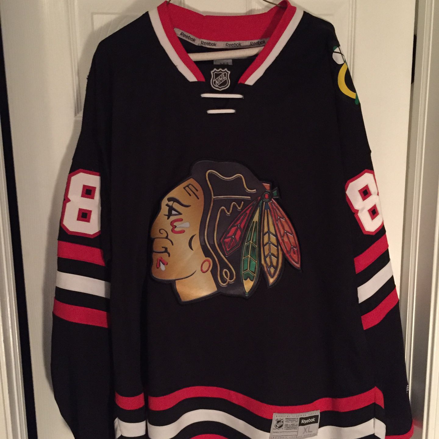 Chicago Blackhawks Patrick Kane Stitched Jersey - St. Patrick's Green -  Size 52 - for Sale in Arlington Heights, IL - OfferUp