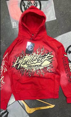 red hell star hoodie