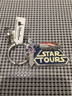 Limited Edition Disney Star Tours Key Chain