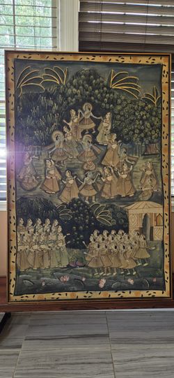 Pichhwai Painting On Silk