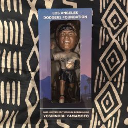 2025 Limited edition Run Bobblehead Yoshinobu Yamamoto