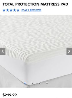 Sleep Number Total Protection Mattress Pad - Queen