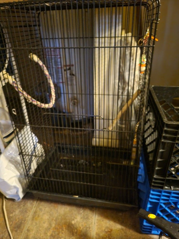 Big Cage For Birds Etc No Bottom Tray