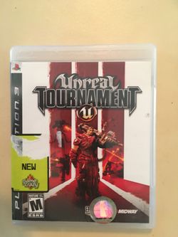 Sony PlayStation ps3 unreal tournament