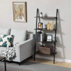 Wall leaning Ladder Shelf