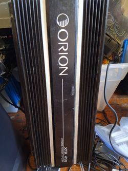 Orion xtr 450 xtreme power x-over car amp