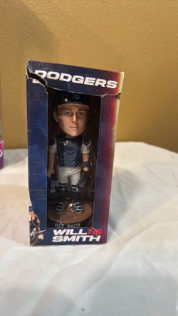 Dodgers will smith bobble head
