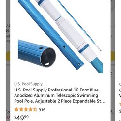 New Expandable Pool Poles $10.00