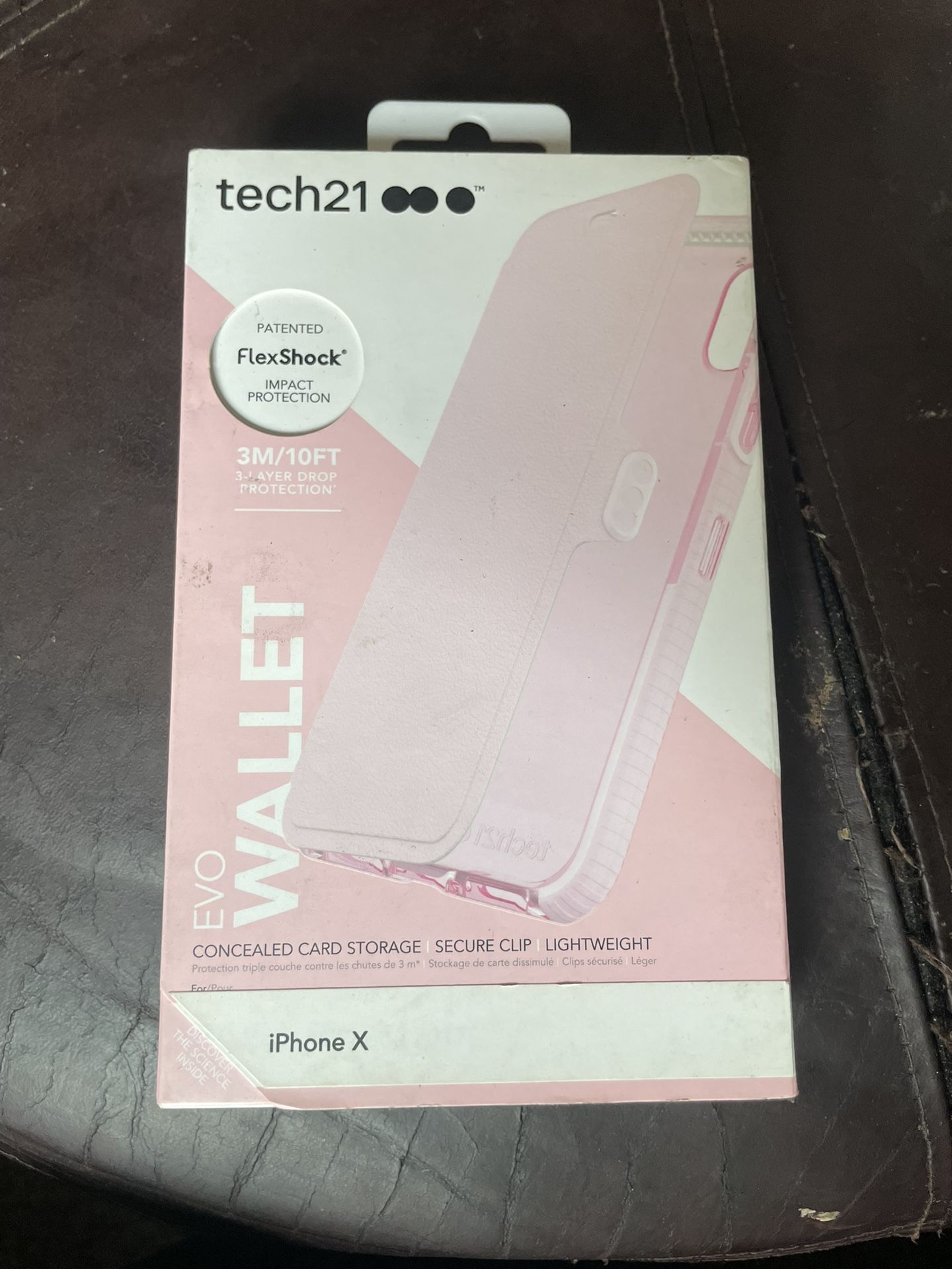 Tech 21 iPhone X Pink Case