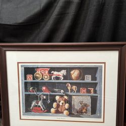 Beautiful framed art print  “Family Treasure” by Harry Jarman