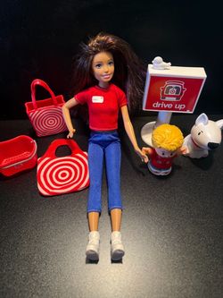 Barbie Target Employee Doll Set with Accessories