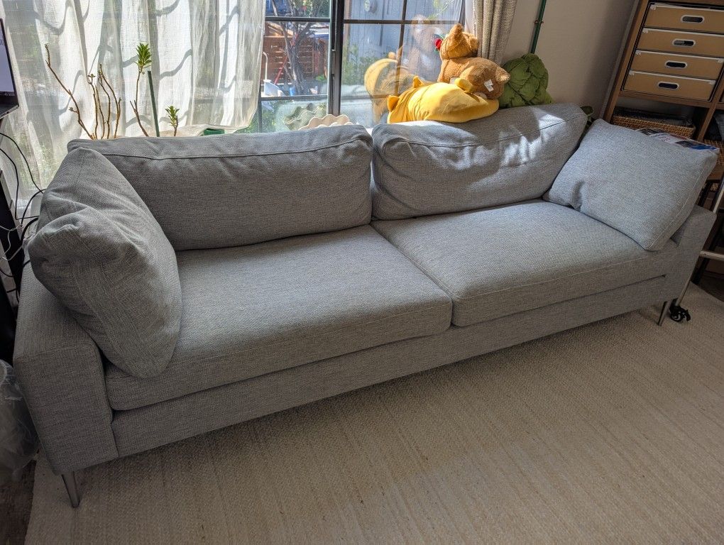 Gray Sofa, Article Furniture 