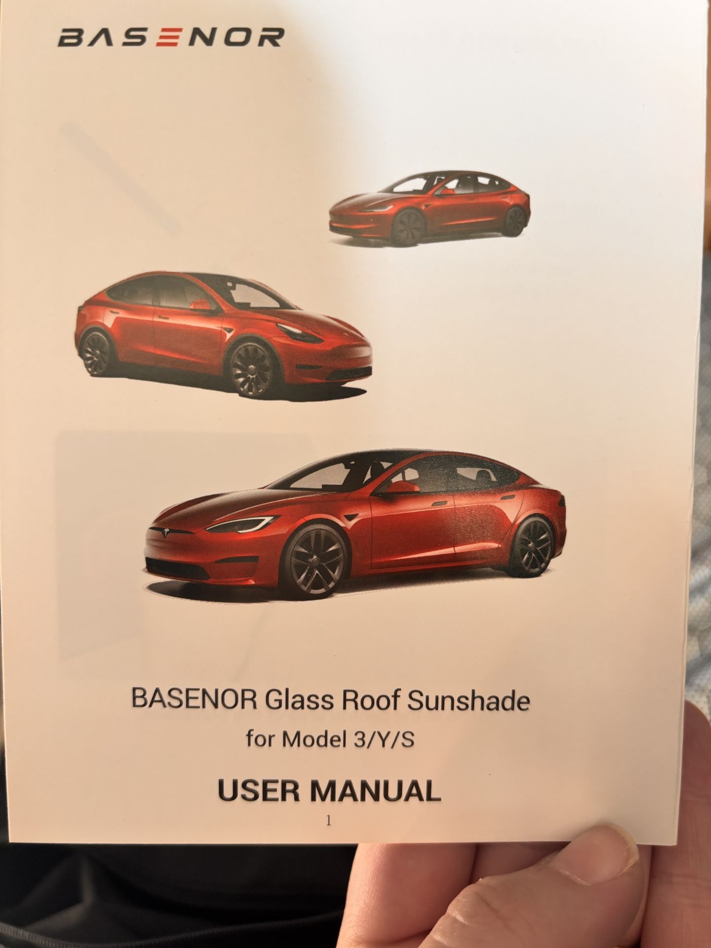 Basenor Glass Roof Sunshade