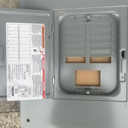 Square D 12 Circuit load Center Cover