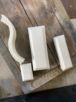 Aluma wood patio components