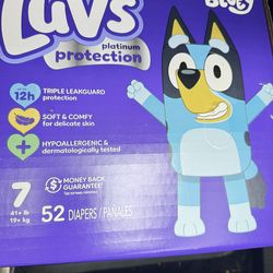 Luvs Diapers Size 7