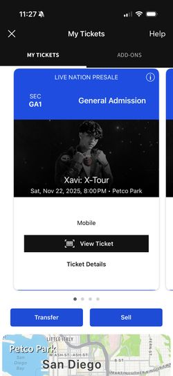 Xavi X Tour Petco Park