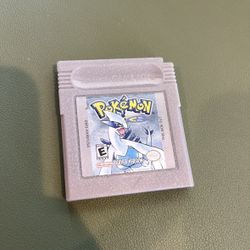 Pokemon Silver Version for Nintendo Game Boy Color Authentic