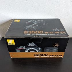 NEW Nikon D3500 DSLR Camera