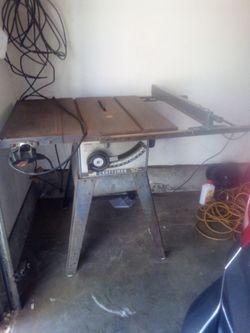 Craftsman 10 inch VINTAGE table saw