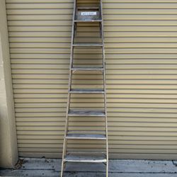 Werner 8 Foot Wooden Ladder