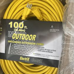 Extensión Cord 100 Ft 12 Guage 