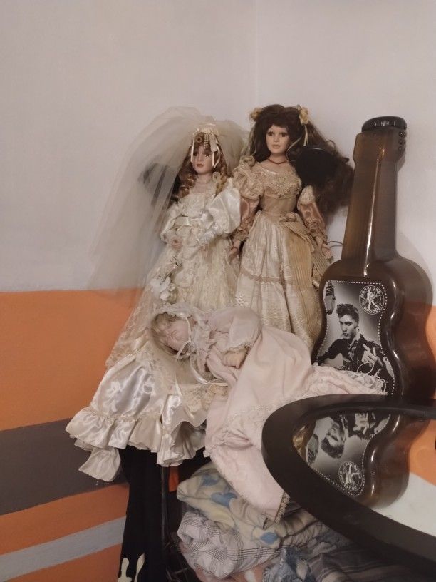 Antique Porcelain Dolls